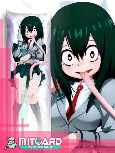 MY HERO ACADEMIA Tsuyu Asui / Froppy Body pillow case Dakimakura - 3